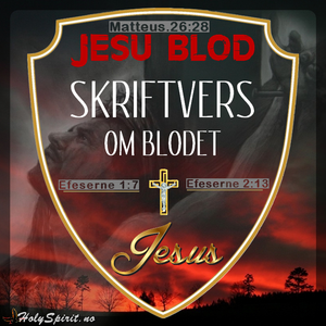 Skriftvers om Jesu Blod