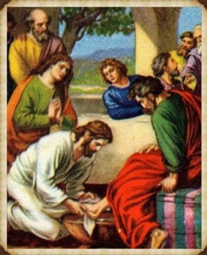 Jesus vasker føtter