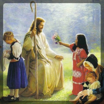 Jesus med barn